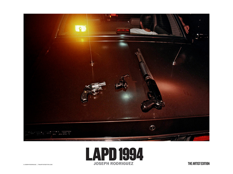 Poster LAPD 1994 Joseph Rodriguez